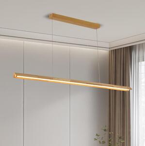 Brilagi - LED luster na lanku UMEA WOOD LED/40W/230V 150 cm drevo