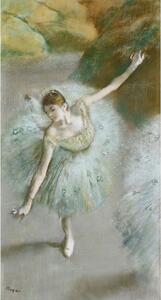 Reprodukcia obrazu Edgar Degas - Dancer in Green, 55 x 30 cm