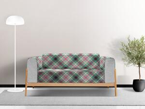 Ervi gobelínový prehoz na sedačku/posteľ - Tradičný zelený tartan