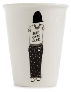 Porcelánový hrnček Self Care club 220 ml