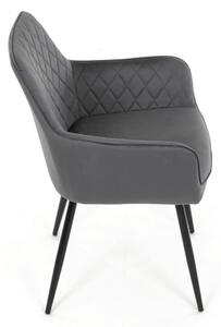 Jedálenská stolička sivá DCH-215 GREY4