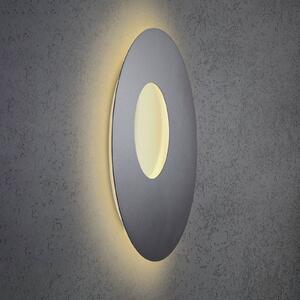 Escale Blade Open LED nástenné svietidlo antracit Ø 59cm