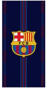 Futbalová osuška FC Barcelona - motív Racing - 100% bavlna - 70 x 140 cm