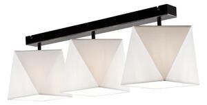 RUEL Prisadené stropné moderné osvetlenie LACRO, 3xE27, 60W, biele