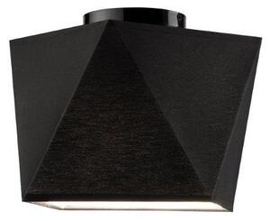 RUEL Prisadené stropné moderné osvetlenie LACRO, 1xE27, 60W, čierne