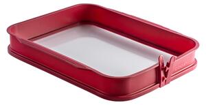 Coox Forma na pečenie so skleneným dnom XL (tmavočervená) (100376167)