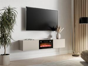Mirjan24 TV stolík/skrinka s krbom Sodinke 180 EF, Farby: kašmír 5903211521454