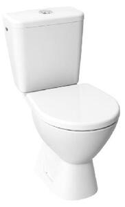 Jika Lyra plus - WC kombi, zadný odpad, bočné napúšťanie, Rimless, biela H8257260002413