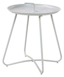 German Záhradný okrúhly stôl / oceľ / sivá