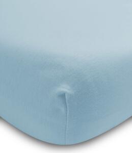 Sensillo Plachta do postieľky Jersey DELUXE 120 x 60 cm Jednofarebná Farba: Sivá