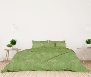 Ervi bavlnené obliečky - zelené žihané