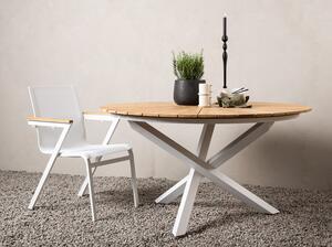 Venture design Záhradný stôl MEXICO Farba: Biela