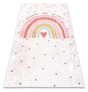 Béžový protišmykový koberec Rainbow Rozmer: 160x220 cm