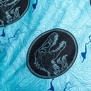 Jerry Fabrics Bavlnené obliečky so svietiacim efektom 140x200 + 70x90 cm - Jurský Svet