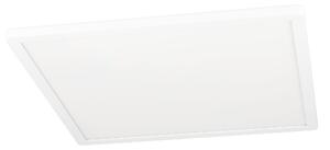 EGLO LED múdre prisadené osvetlenie ROVITO-Z, 16,5 W, teplá biela-studená biela, RGB, biele, 42x42cm, štv