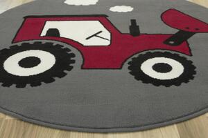 Detský koberec Luna Kids 534457/51915 Traktor, krémový