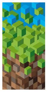 Plážová osuška pre nadšencov Minecraft Šírka: 70 cm | Dĺžka: 140 cm