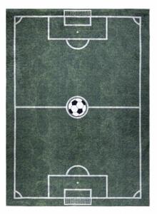 Detský koberec protišmykový BAMBINO 2138 Futbalové ihrisko, zelený