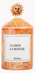Ručne vyrobená vonná sviečka Bandana (Mandarin, Sandalwood & Amber)