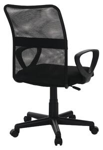 KONDELA Kancelárska stolička, čierna, REMO 3 NEW