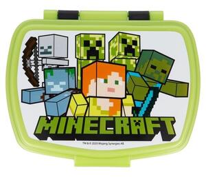 Stor Desiatový box Minecraft 17,5 x 14,5 x 6,5 cm