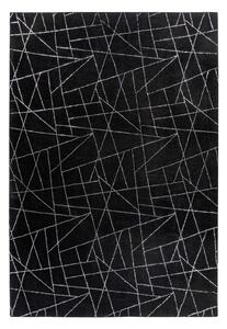 PLOCHO TKANÝ KOBEREC, 80/150 cm čierna, strieborná - Online Only bytové doplnky, Online Only