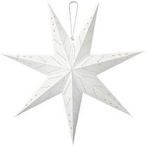 Tutumi Svietiaca LED papierová hviezda LUMINA III 60 cm biela