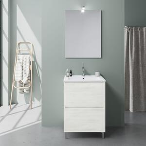 Biela Kúpeľňová Skrinka S Umývadlom 60 Cm| Laguna