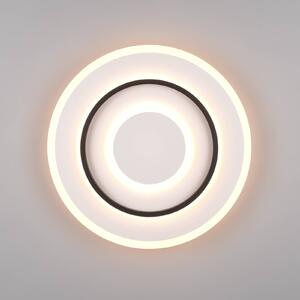 Stropné svietidlo LED Jora kruhové s diaľkovým ovládaním, Ø 41 cm