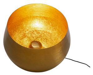 Apollon Smooth stojaca lampa zlatá Ø50 cm