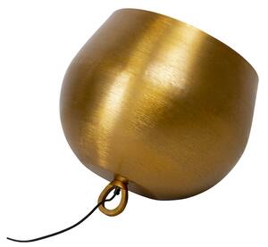 Apollon Smooth stojaca lampa zlatá Ø50 cm