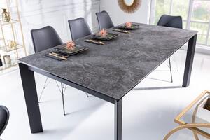 Rozťahovací jedálenský stôl X7 180-240cm mramorový vzhľad