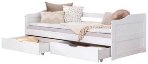POSTEĽ S ÚLOŽNÝM PRIESTOROM, 90/200 cm biela MID.YOU - Detské izby, Online Only