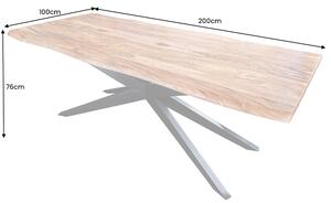Jedálenský stôl Spider 240cm Shesham 35mm