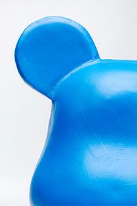 Bear dekorácia modrá 101 cm