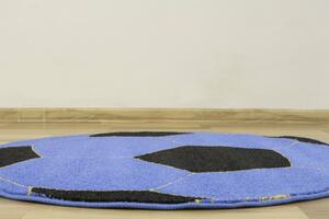 Detský koberec Weliro lopta, modrý