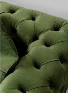 Bellissima Velvet 2-sedačka zelená