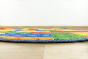 Detský koberec Klocki, viacfarebný