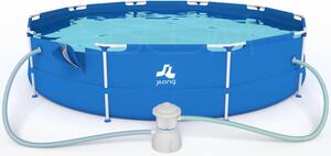 Záhradný bazén s filtráciou 366 x 76cm Modrá