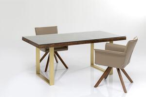 Conley jedálenský stôl mosadz 160x80