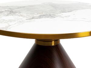 Cono konferenčný stolík hnedý Ø70 cm
