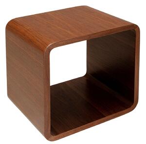 Cube príručný stolík hnedý