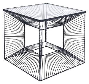 Dimension príručný stolík čierny