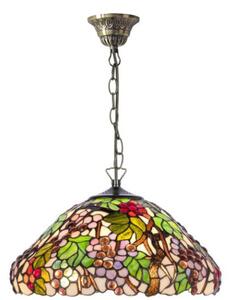 Tiffany vitrážové svietidlo stropné, luster Ø 40 cm. 1xE27