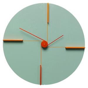 Felice nástenné hodiny zelené Ø30 cm
