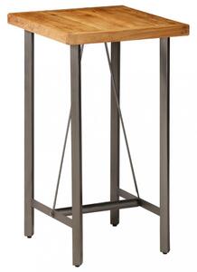 Barový stôl hnedá / čierna Dekorhome 120x58x106 cm