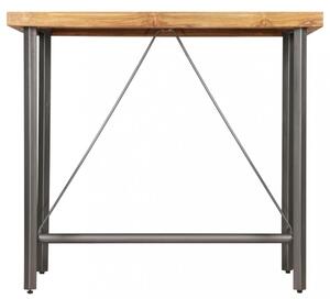 Barový stôl hnedá / čierna Dekorhome 150x70x106 cm