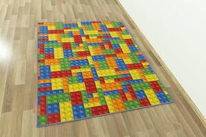 Detský koberec Klocki viacfarebný