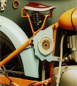 Garage Motorbike obraz viacfarebný 80x60 cm