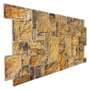 PVC 3D obkladový panel 98 x 50 cm - Natural Stone Panel
